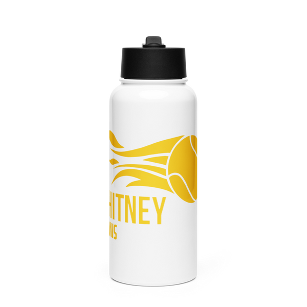 Whitney Boys Tennis 34365674 Stainless Steel Water Bottle with a Straw Lid