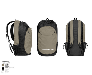 Gear Bag, Kiser Funeral Home, , Teamtime, Team time, sublimation, custom sports apparel, team uniforms, spirit wear, spiritwear, sports uniforms, custom shirts, team store, custom team store, fundraiser sports, apparel fundraiser
