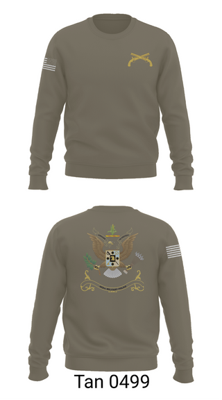 Crew Neck Sweatshirt, 402nd Military Police Battalion, , Teamtime, Team time, sublimation, custom sports apparel, team uniforms, spirit wear, spiritwear, sports uniforms, custom shirts, team store, custom team store, fundraiser sports, apparel fundraiser