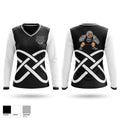 Thunderhawks Women's Long Sleeve V-neck Shirt - 1