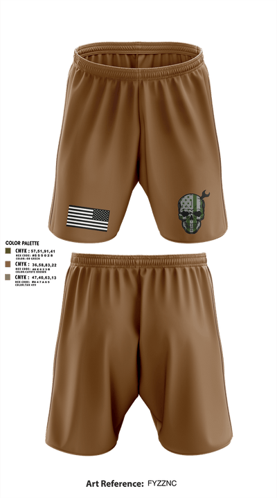Fco 3-4AHB 30647083 Athletic Shorts With Pockets - 5