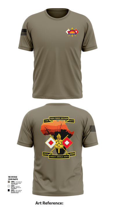 Task Force Bataan 78536207 Short Sleeve Performance Shirt - 103