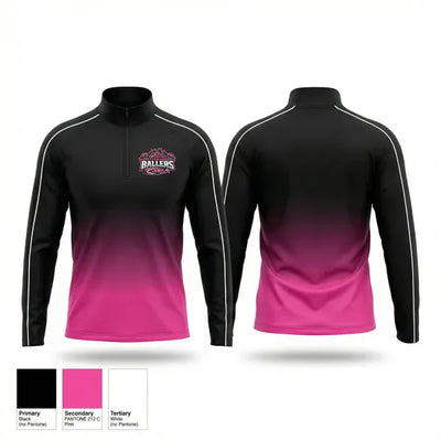 Pittsburgh Ballers 23897996 Quarter Zip Jacket - 1