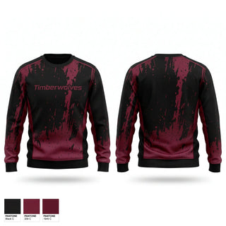 Crew Neck Sweatshirt, Timberwolves, Softball, Teamtime, Team time, sublimation, custom sports apparel, team uniforms, spirit wear, spiritwear, sports uniforms, custom shirts, team store, custom team store, fundraiser sports, apparel fundraiser