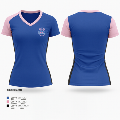 EEA Mentality 83182133 Women's Short Sleeve V-neck Shirt - 1