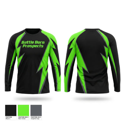 Battle Born Prospects Long Sleeve Performance Shirt 1