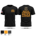 Bristol Township Police Department 48104548 Old School Cotton Feel Shirt - 1