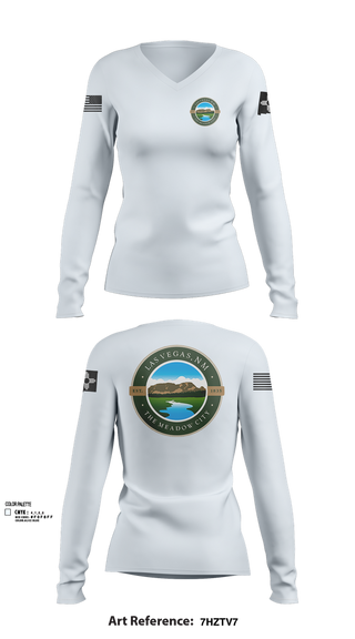 Womens Long Sleeve Vneck Shirt, Las Vegas, , Teamtime, Team time, sublimation, custom sports apparel, team uniforms, spirit wear, spiritwear, sports uniforms, custom shirts, team store, custom team store, fundraiser sports, apparel fundraiser