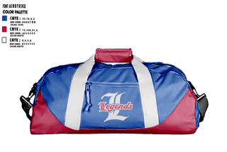 Duffle Bag, Leander Legends, Baseball, Teamtime, Team time, sublimation, custom sports apparel, team uniforms, spirit wear, spiritwear, sports uniforms, custom shirts, team store, custom team store, fundraiser sports, apparel fundraiser
