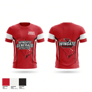 Short Sleeve Performance Shirt, Wingate Generals, Cheer, Teamtime, Team time, sublimation, custom sports apparel, team uniforms, spirit wear, spiritwear, sports uniforms, custom shirts, team store, custom team store, fundraiser sports, apparel fundraiser