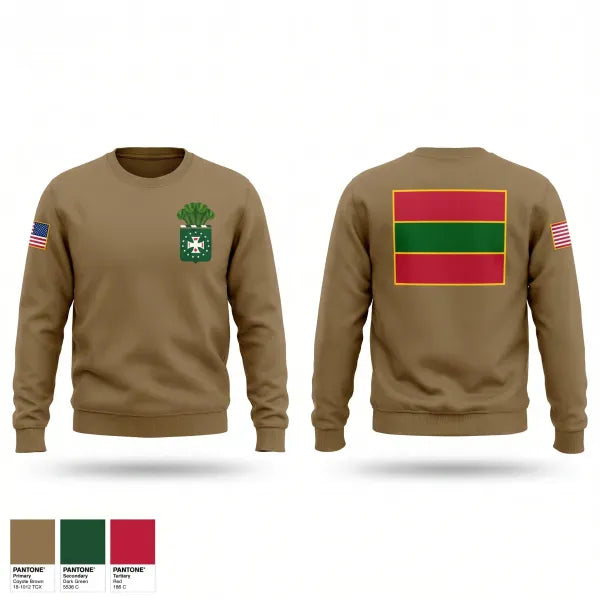 Crew Neck Sweatshirt, 4th Infantry Regiment, Army, Teamtime, Team time, sublimation, custom sports apparel, team uniforms, spirit wear, spiritwear, sports uniforms, custom shirts, team store, custom team store, fundraiser sports, apparel fundraiser