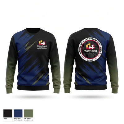 Maryland Department of Emergency Management Crew Neck Sweatshirt - 1