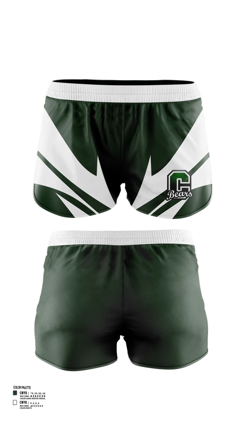 Womens Shorts, Cloudcroft Bears Band, Spirit Store, Teamtime, Team time, sublimation, custom sports apparel, team uniforms, spirit wear, spiritwear, sports uniforms, custom shirts, team store, custom team store, fundraiser sports, apparel fundraiser