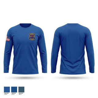Long Sleeve Performance Shirt, Oneonta Police Department, Police, Teamtime, Team time, sublimation, custom sports apparel, team uniforms, spirit wear, spiritwear, sports uniforms, custom shirts, team store, custom team store, fundraiser sports, apparel fundraiser