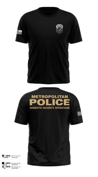 Old School Cotton Feel Shirt, Domestic Security Operations, Police, Teamtime, Team time, sublimation, custom sports apparel, team uniforms, spirit wear, spiritwear, sports uniforms, custom shirts, team store, custom team store, fundraiser sports, apparel fundraiser