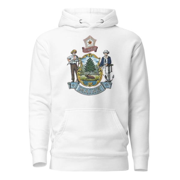 Unisex Hoodie - 1 - White