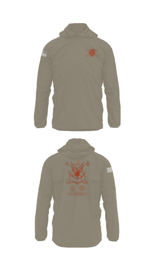 Windbreaker, 2nd Battalion 222nd Field Artillery, , Teamtime, Team time, sublimation, custom sports apparel, team uniforms, spirit wear, spiritwear, sports uniforms, custom shirts, team store, custom team store, fundraiser sports, apparel fundraiser