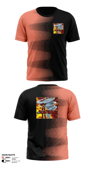 Ride The Storm Storm Chasers 5853533 Short Sleeve Performance Shirt - 1