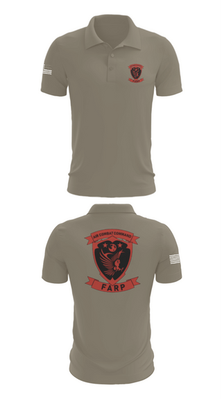 Short Sleeve Performance Polo, FARP, Air Force, Teamtime, Team time, sublimation, custom sports apparel, team uniforms, spirit wear, spiritwear, sports uniforms, custom shirts, team store, custom team store, fundraiser sports, apparel fundraiser