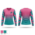 SJ Riot Women's Long Sleeve V-neck Shirt - 1