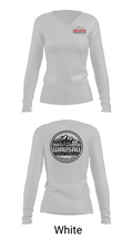 Wausau supply company 56194548 Women's Long Sleeve V-neck Shirt - 11