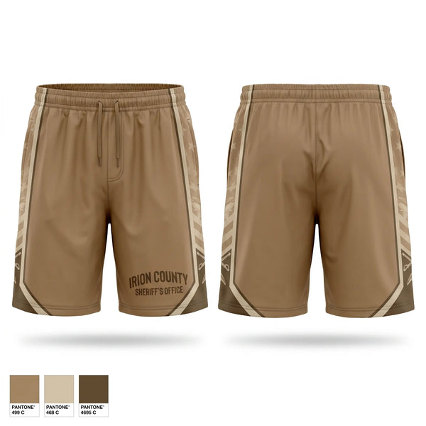Athletic Shorts With Pockets, Irion County Sheriff's Office, Police, Teamtime, Team time, sublimation, custom sports apparel, team uniforms, spirit wear, spiritwear, sports uniforms, custom shirts, team store, custom team store, fundraiser sports, apparel fundraiser