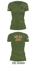 VR-53 68911207 Women's Short Sleeve V-neck Shirt - 46