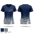 Tigers Women's Short Sleeve V-neck Shirt - 1