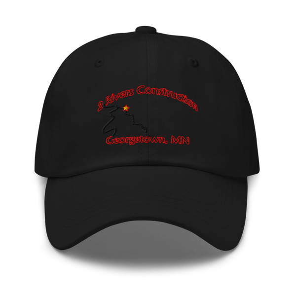 2 Rivers Construction 34736073 Classic Dad Hat | Yupoong 6245CM