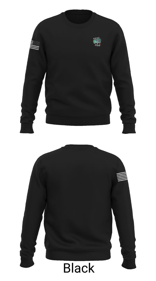 Crew Neck Sweatshirt, Signal Knob Middle School, Track & Field, Teamtime, Team time, sublimation, custom sports apparel, team uniforms, spirit wear, spiritwear, sports uniforms, custom shirts, team store, custom team store, fundraiser sports, apparel fundraiser