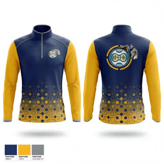 Quarter Zip Jacket, Gridley Bulldogs, Men's Soccer, Teamtime, Team time, sublimation, custom sports apparel, team uniforms, spirit wear, spiritwear, sports uniforms, custom shirts, team store, custom team store, fundraiser sports, apparel fundraiser