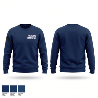 Crew Neck Sweatshirt, Judicial Marshal, Police, Teamtime, Team time, sublimation, custom sports apparel, team uniforms, spirit wear, spiritwear, sports uniforms, custom shirts, team store, custom team store, fundraiser sports, apparel fundraiser