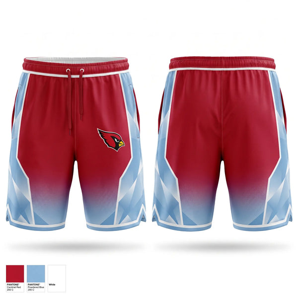Athletic Shorts With Pockets, Collinsville Cardinals, Men's Basketball, Teamtime, Team time, sublimation, custom sports apparel, team uniforms, spirit wear, spiritwear, sports uniforms, custom shirts, team store, custom team store, fundraiser sports, apparel fundraiser