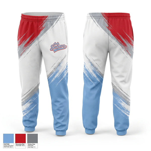 Sweatpants, Lady Snipers, Softball, Teamtime, Team time, sublimation, custom sports apparel, team uniforms, spirit wear, spiritwear, sports uniforms, custom shirts, team store, custom team store, fundraiser sports, apparel fundraiser