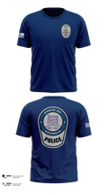 Young Harris College Police Department 23212207 Old School Cotton Feel Shirt - 1