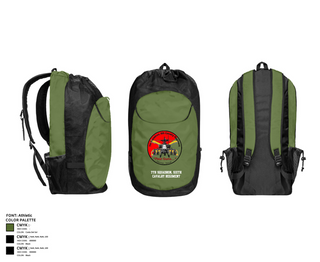 Gear Bag, 7th Squadron, Sixth Cavalry Regiment, , Teamtime, Team time, sublimation, custom sports apparel, team uniforms, spirit wear, spiritwear, sports uniforms, custom shirts, team store, custom team store, fundraiser sports, apparel fundraiser