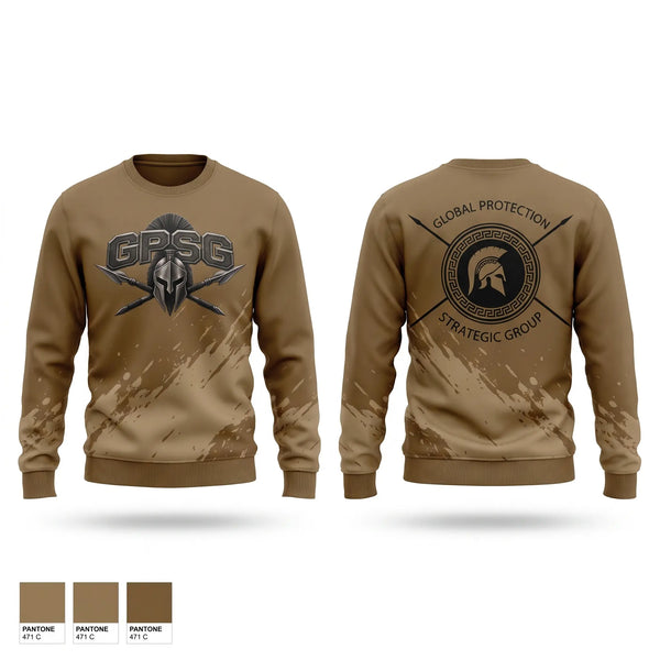 Crew Neck Sweatshirt, Global Protection & Strategic Group, , Teamtime, Team time, sublimation, custom sports apparel, team uniforms, spirit wear, spiritwear, sports uniforms, custom shirts, team store, custom team store, fundraiser sports, apparel fundraiser