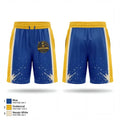 Broome Street Academy Warriors 37119710 Mens Reversible Basketball Shorts - 1