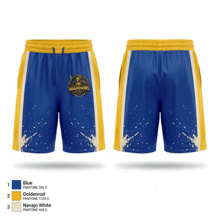 Mens Reversible Basketball Shorts, Broome Street Academy Warriors, Men's Basketball, Teamtime, Team time, sublimation, custom sports apparel, team uniforms, spirit wear, spiritwear, sports uniforms, custom shirts, team store, custom team store, fundraiser sports, apparel fundraiser