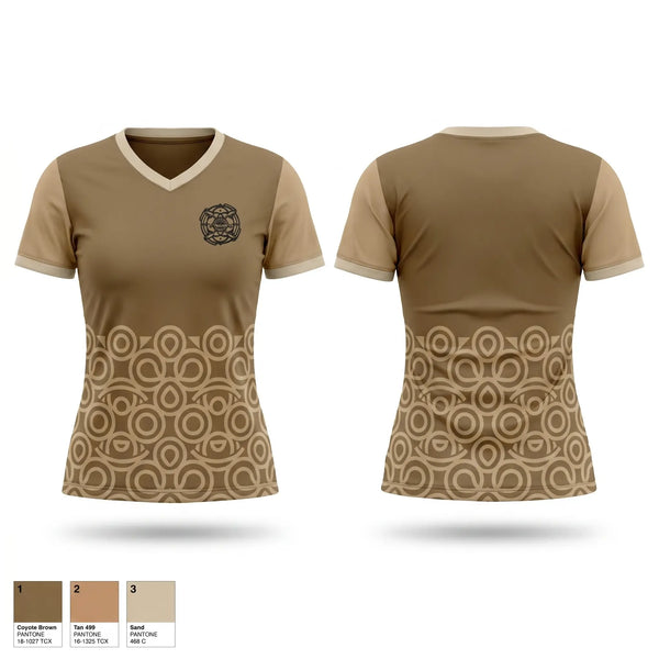 Womens Short Sleeve Vneck Shirt, Wolves, Field Hockey, Teamtime, Team time, sublimation, custom sports apparel, team uniforms, spirit wear, spiritwear, sports uniforms, custom shirts, team store, custom team store, fundraiser sports, apparel fundraiser