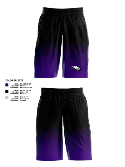 Southern Valley Eagles 31778769 Mens Basketball Shorts 2