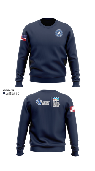 Crew Neck Sweatshirt, Baptist Health Protective Services, Police, Teamtime, Team time, sublimation, custom sports apparel, team uniforms, spirit wear, spiritwear, sports uniforms, custom shirts, team store, custom team store, fundraiser sports, apparel fundraiser