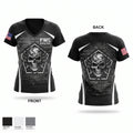 PWC Gang Unit Women's Short Sleeve V-neck Shirt - 1