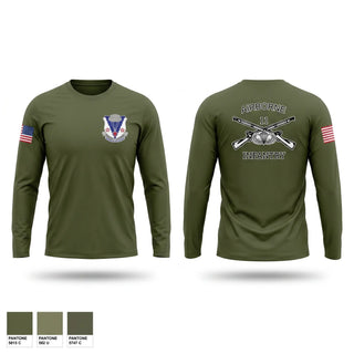 Long Sleeve Performance Shirt, A Co 2-134 IN BN ABN, National Guard, Teamtime, Team time, sublimation, custom sports apparel, team uniforms, spirit wear, spiritwear, sports uniforms, custom shirts, team store, custom team store, fundraiser sports, apparel fundraiser