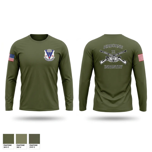 Long Sleeve Performance Shirt, A Co 2-134 IN BN ABN, National Guard, Teamtime, Team time, sublimation, custom sports apparel, team uniforms, spirit wear, spiritwear, sports uniforms, custom shirts, team store, custom team store, fundraiser sports, apparel fundraiser