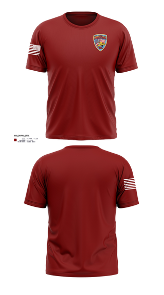 Old School Cotton Feel Shirt, St. Boni, Fire Department, Teamtime, Team time, sublimation, custom sports apparel, team uniforms, spirit wear, spiritwear, sports uniforms, custom shirts, team store, custom team store, fundraiser sports, apparel fundraiser