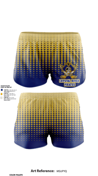 Track Shorts, Crystal River Pirates, , Teamtime, Team time, sublimation, custom sports apparel, team uniforms, spirit wear, spiritwear, sports uniforms, custom shirts, team store, custom team store, fundraiser sports, apparel fundraiser