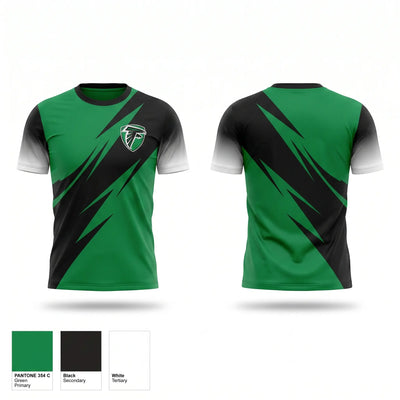 BU13 Rush-Henrietta Falcons Soft Poly Tee Cotton Like Feel - 1