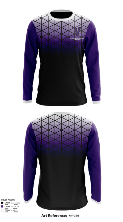 Niles North Athletics Vikings Basketball 34779783 Long Sleeve Performance Shirt 1