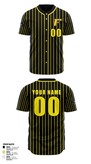 Full Button Softball Jersey, Florien Blackcats, Softball, Teamtime, Team time, sublimation, custom sports apparel, team uniforms, spirit wear, spiritwear, sports uniforms, custom shirts, team store, custom team store, fundraiser sports, apparel fundraiser